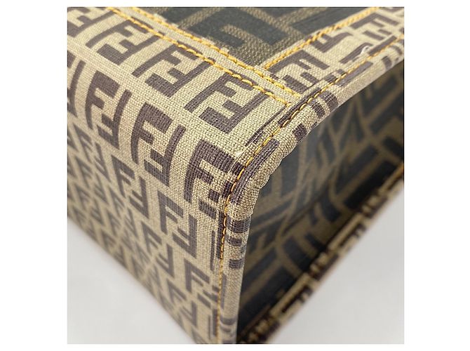 Fendi Zucca Zucchino Tote Bag Braun - Ansicht 8