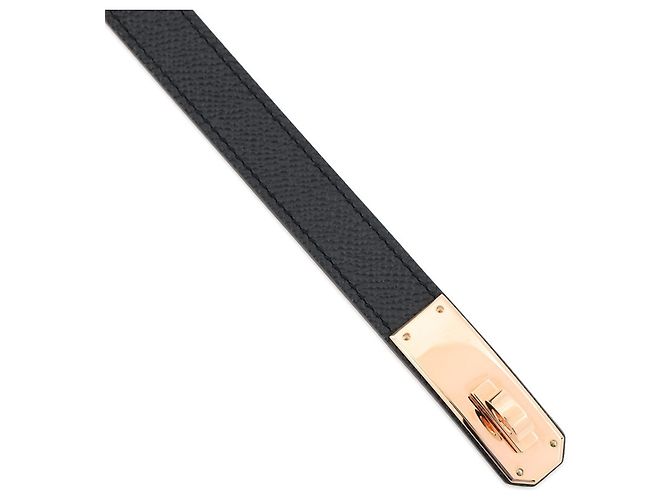 Hermès Hermes Kelly Gürtel in Black Pink Schwarz - Ansicht 4