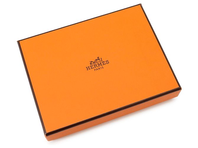 Cartera compacta de dos pliegues Hermès Bearn Negro - vista 10