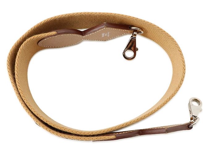 Hermès Hermes Shoulder Strap Bandoulière Attelage Marrone - vista 3
