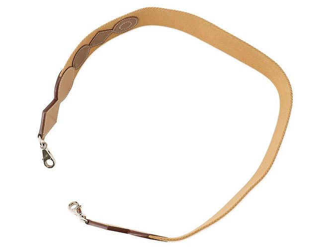 Hermès Hermes Shoulder Strap Bandoulière Attelage Marrone - vista 4