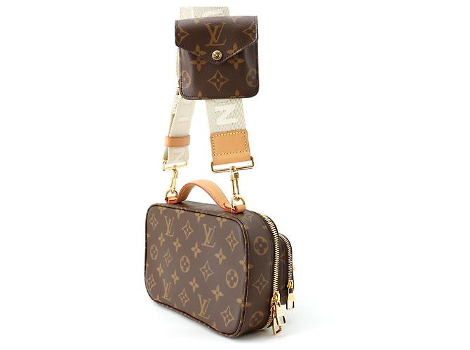 Borsa a tracolla e crossbody Louis Vuitton Monogram Utility Marrone Monogramma - vista 2