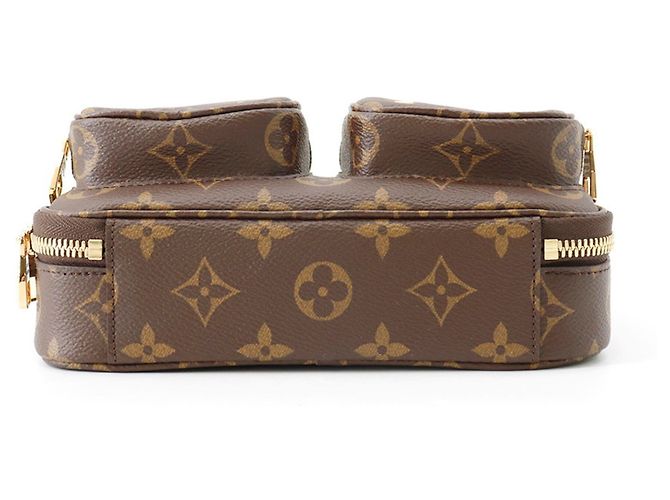 Borsa a tracolla e crossbody Louis Vuitton Monogram Utility Marrone Monogramma - vista 3