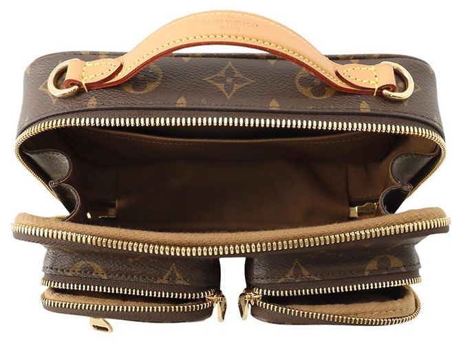 Borsa a tracolla e crossbody Louis Vuitton Monogram Utility Marrone Monogramma - vista 6