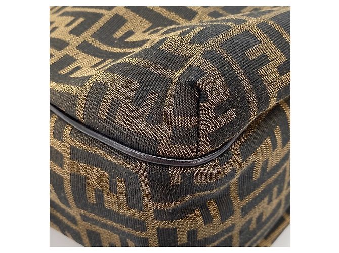 Fendi Zucca Tote Bag Canvas Braun - Ansicht 9