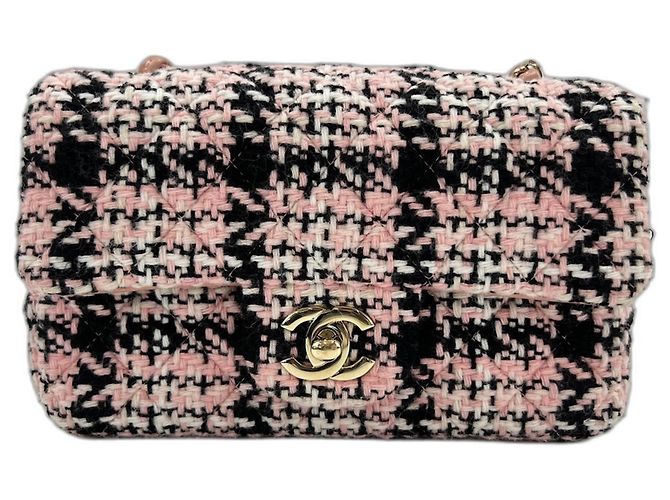Timeless Borsa a Spalla Chanel Mini Matelassé Rosa - vista 2