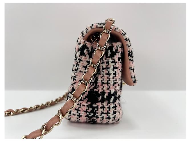 Timeless Borsa a Spalla Chanel Mini Matelassé Rosa - vista 5