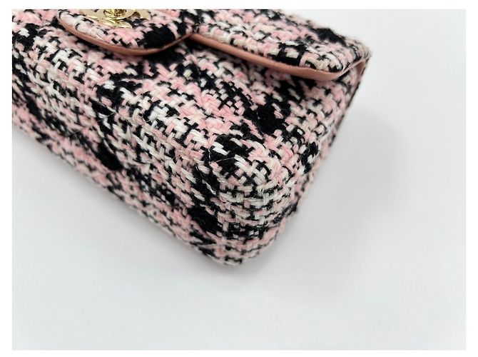 Timeless Borsa a Spalla Chanel Mini Matelassé Rosa - vista 7