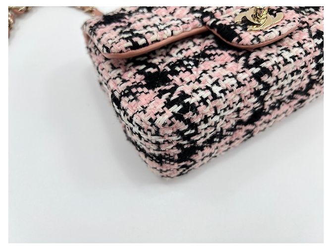 Timeless Borsa a Spalla Chanel Mini Matelassé Rosa - vista 8