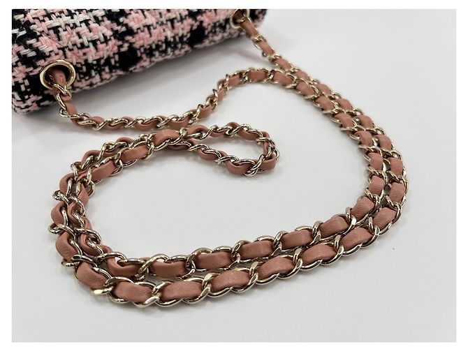 Timeless Borsa a Spalla Chanel Mini Matelassé Rosa - vista 9