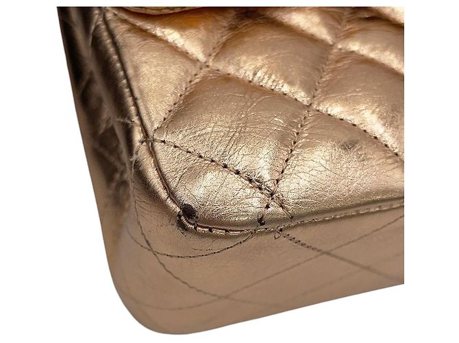 Borsa a Spalla con Catena Chanel Matelassé 25 Rosa D'oro - vista 10