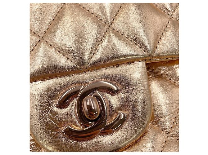 Borsa a Spalla con Catena Chanel Matelassé 25 Rosa D'oro - vista 13