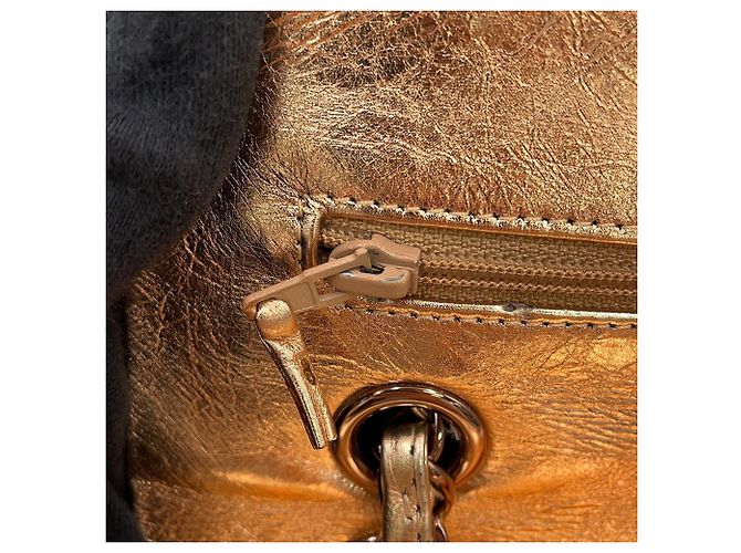 Borsa a Spalla con Catena Chanel Matelassé 25 Rosa D'oro - vista 15