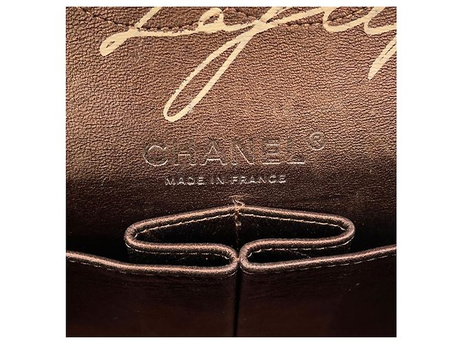 Borsa a Spalla con Catena Chanel Matelassé 25 Rosa D'oro - vista 18
