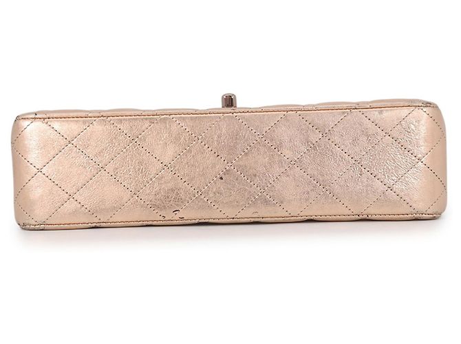 Borsa a Spalla con Catena Chanel Matelassé 25 Rosa D'oro - vista 3
