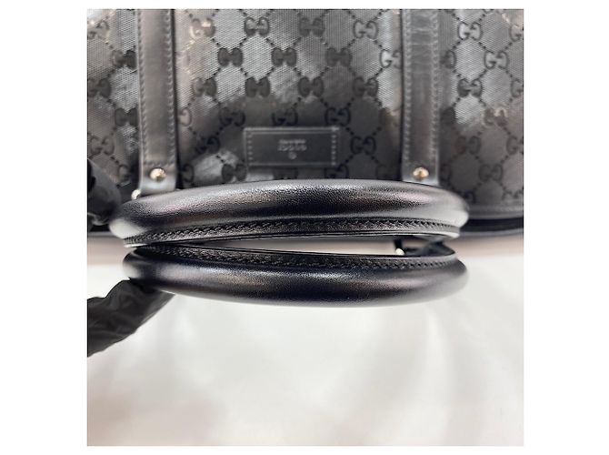 Borsa Boston nera Gucci Nero - vista 8