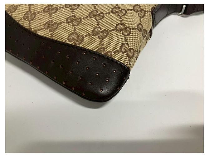 Borsa a tracolla Gucci marrone - vista 7