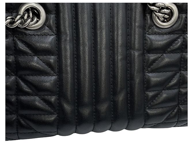 Gucci GG Marmont Chain Tote Leder Tasche Schwarz - Ansicht 8