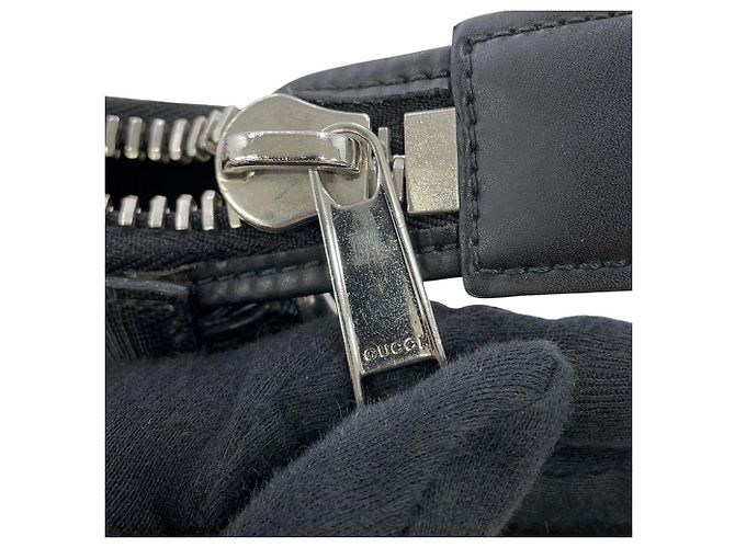 Borsa a tracolla Gucci GG Supreme nera Nero - vista 15
