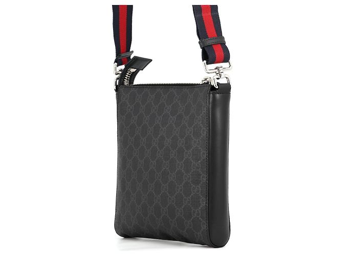 Borsa a tracolla Gucci GG Supreme nera Nero - vista 2