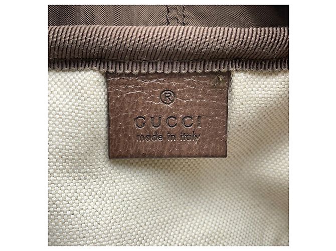 Gucci Ophidia GG Supreme Rucksack Medium Braun Rot Grün - Ansicht 13