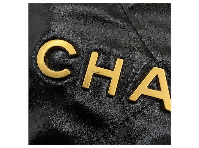 Borsa Chanel AS3313 in pelle di vitello nera Nero - vista 10