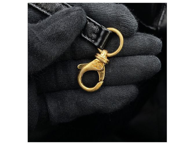 Borsa Chanel AS3313 in pelle di vitello nera Nero - vista 11