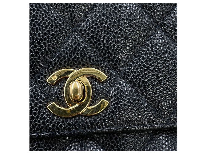 Timeless Borsa Chanel Matelassé Black Nero - vista 11