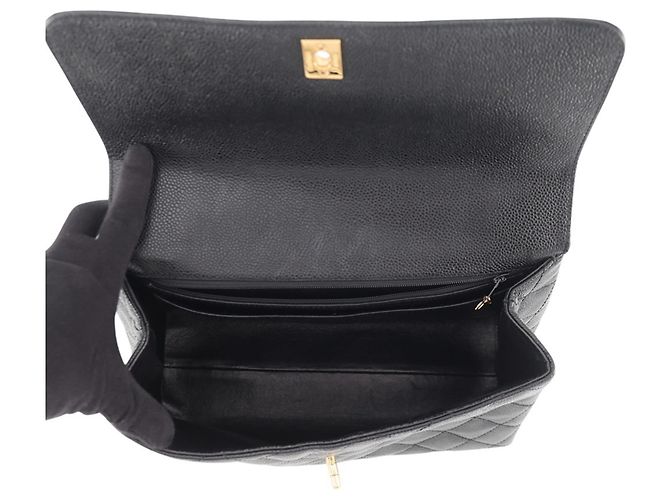 Timeless Borsa Chanel Matelassé Black Nero - vista 5