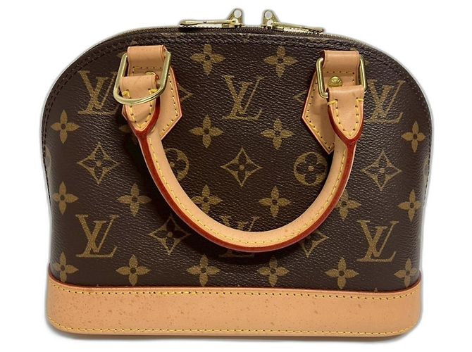 Borsa 2-way Alma Louis Vuitton Marrone - vista 2