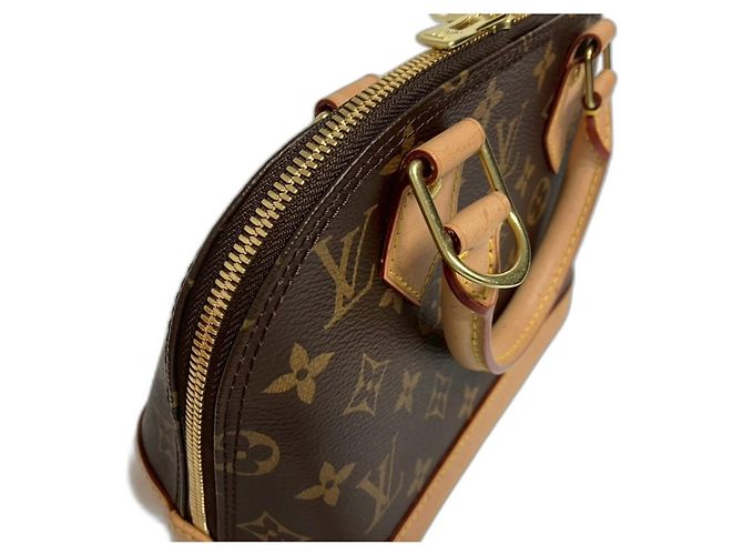 Borsa 2-way Alma Louis Vuitton Marrone - vista 3
