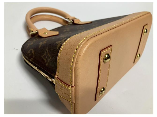 Borsa 2-way Alma Louis Vuitton Marrone - vista 6