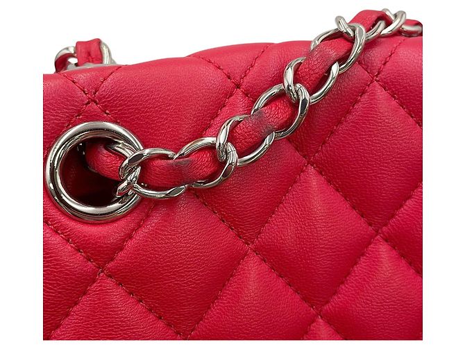 Zaino Chanel Matelassé Rosso - vista 11