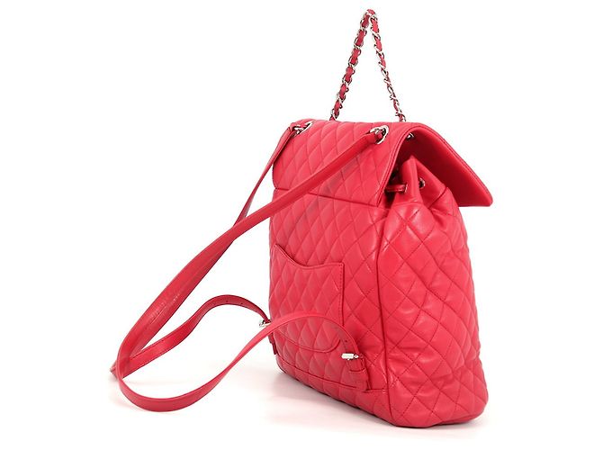 Zaino Chanel Matelassé Rosso - vista 2