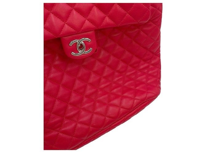 Zaino Chanel Matelassé Rosso - vista 6