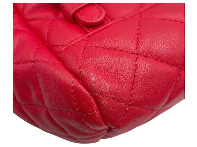 Zaino Chanel Matelassé Rosso - vista 8