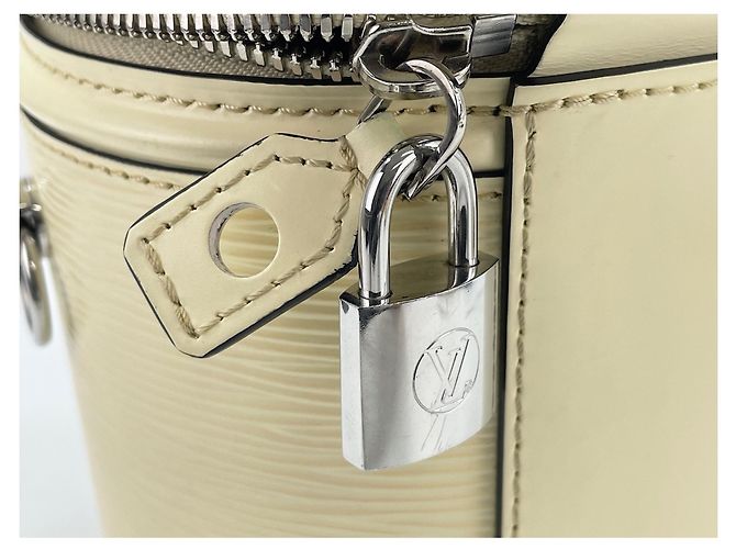 Borsa Louis Vuitton Cannes Beige - vista 13
