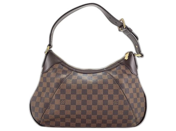 Borsa a Spalla Louis Vuitton Thames GM Marrone - vista 3