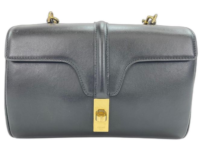 Céline Borsa a tracolla Celine Teen Soft 16 (Seize) Nero - vista 2