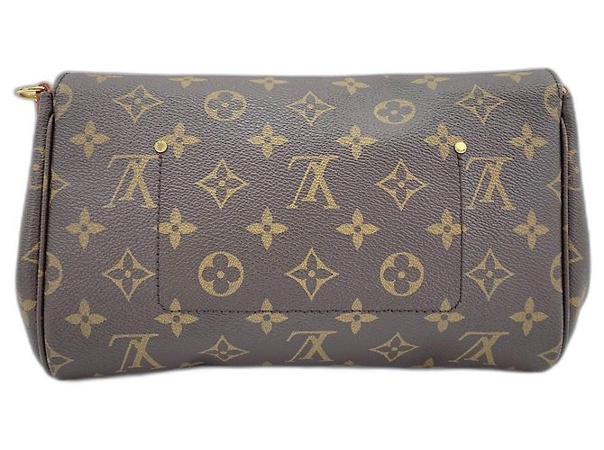 Borsa a Spalla Louis Vuitton Favorite MM Marrone - vista 2
