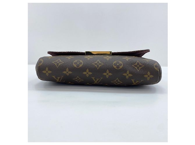 Borsa a Spalla Louis Vuitton Favorite MM Marrone - vista 6