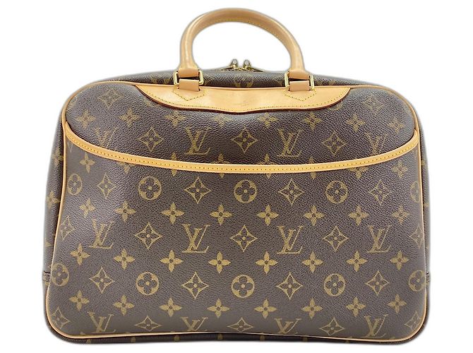 Borsa Louis Vuitton Deauville Marrone - vista 2