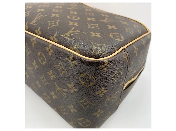 Borsa Louis Vuitton Deauville Marrone - vista 8