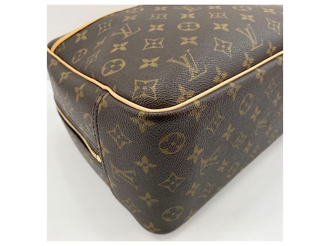 Borsa Louis Vuitton Deauville Marrone - vista 9