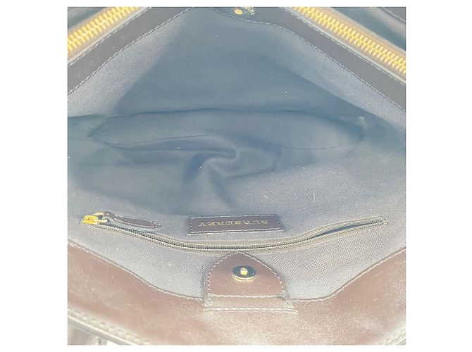 Borsa Tote 2-Way Burberry Nova Check Marrone - vista 12