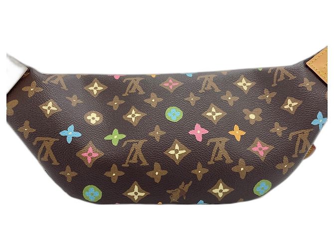 Marsupio Louis Vuitton Rush Marrone - vista 3