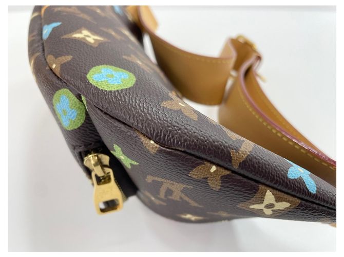 Marsupio Louis Vuitton Rush Marrone - vista 8