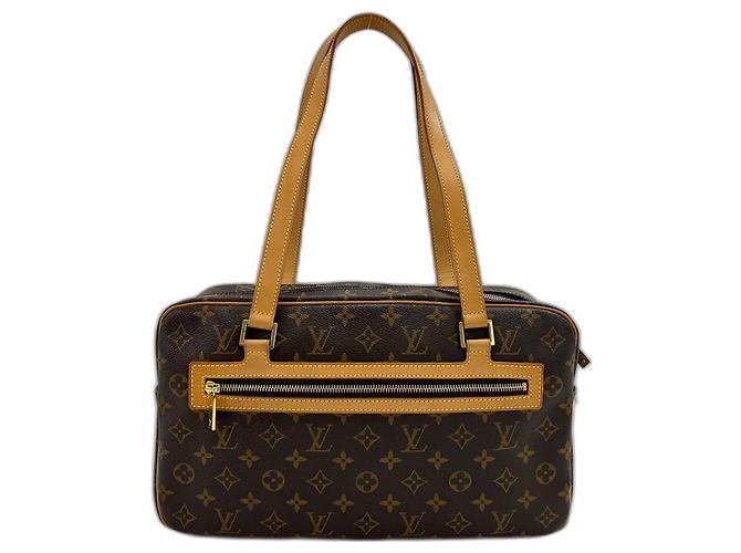 Bolsa de ombro Louis Vuitton Cite em marrom - vista 2