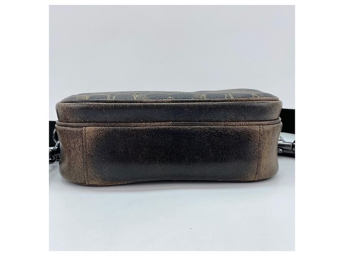 Borsa a tracolla Coach Finlay Crossbody Signature Marrone - vista 7