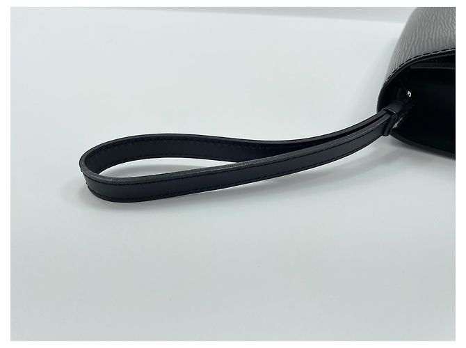 Pochette Sellier Dragonne Louis Vuitton Clutch Nero - vista 8